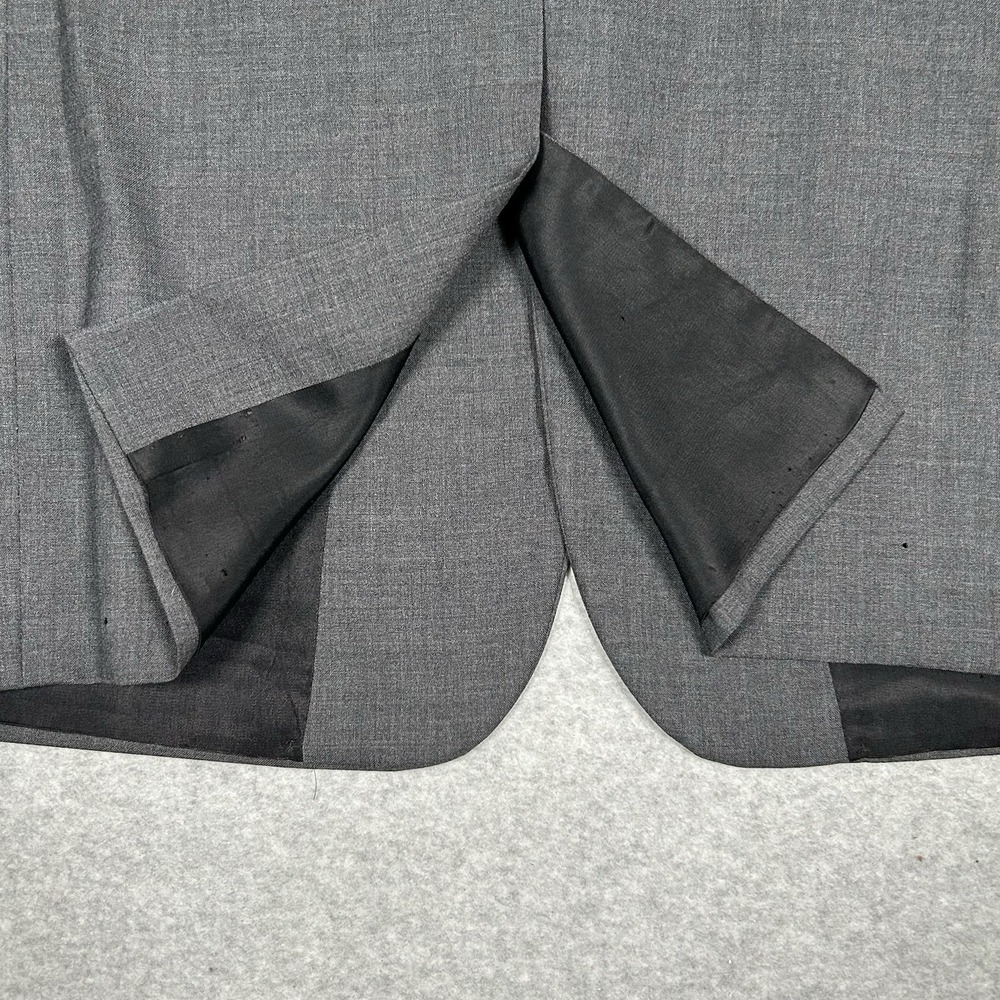 Vintage Burberrys Men's Blazer Sport Coat‎ Jacket 100% Wool Gray FLAWS SEE PICS - Picture 6 of 16